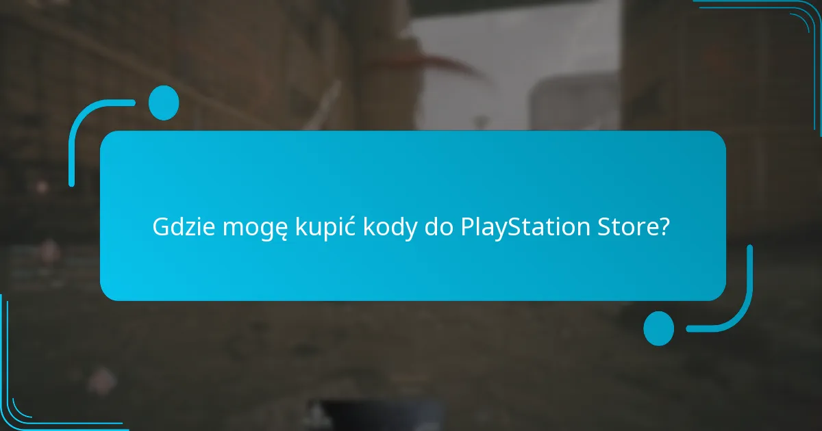 Jak zrealizować kody w PlayStation Store?
