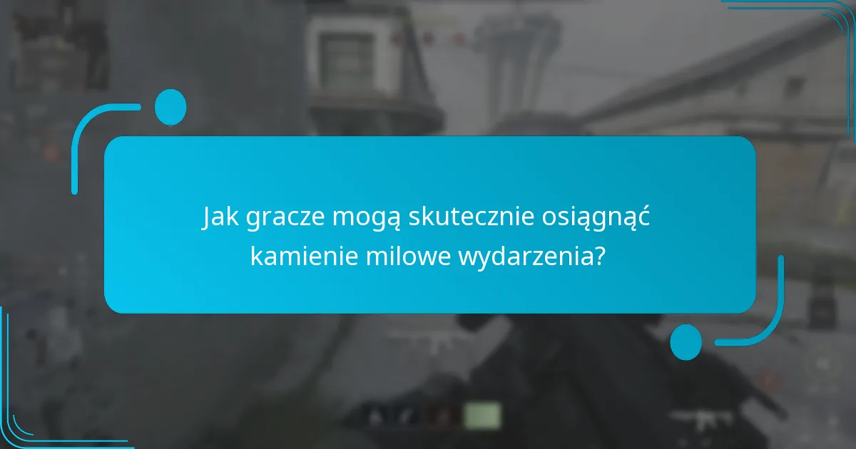 Jakie nagrody mogą zdobyć gracze przy każdym kamieniu milowym?