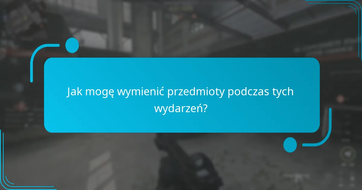 Jakie ekskluzywne przedmioty są dostępne w bieżących wydarzeniach?